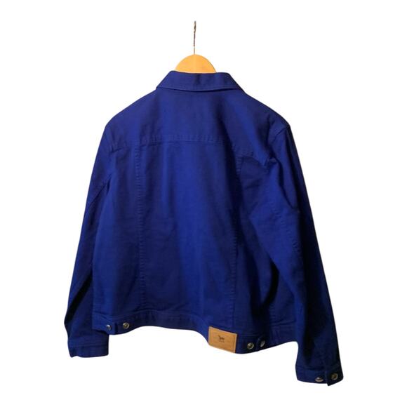 Lauren Ralph Lauren blue denim jacket  sz 1x - Picture 2 of 7